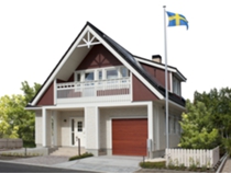 スウェーデンハウス 外観　北欧スタイル