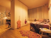 子供部屋 可動収納