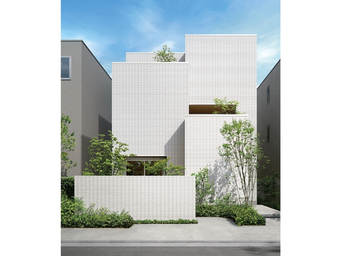 都市の二世帯プラン　外観 イメージ