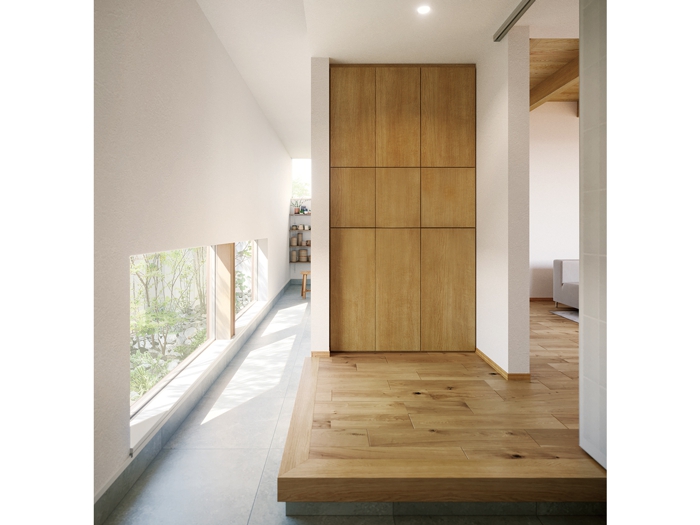 内と外、光と影が溶け合う空間 イメージ