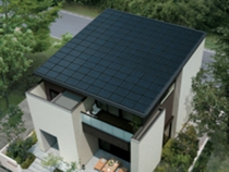 太陽光発電効率が高い緩勾配の片流れ屋根