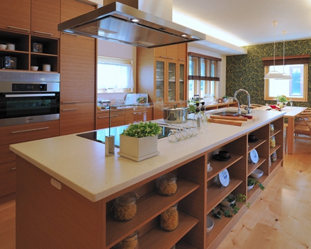 北欧デザイン　キッチン イメージ